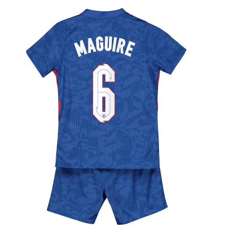 Billiga Fotbollströjor England Maguire 6 Barn Borta tröja EM 2020 Kortärmad